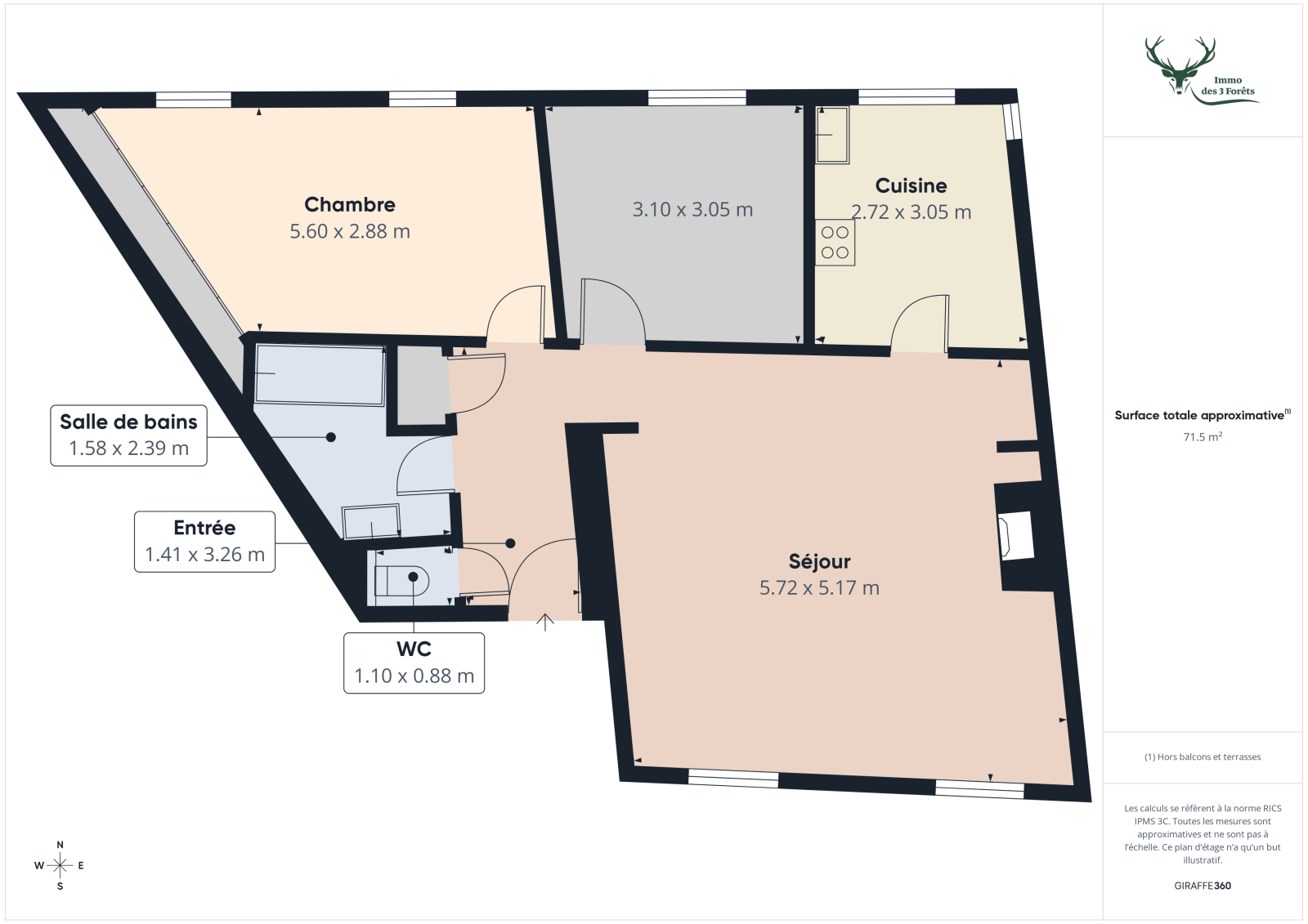 Image_6, Appartement, Senlis, ref :763